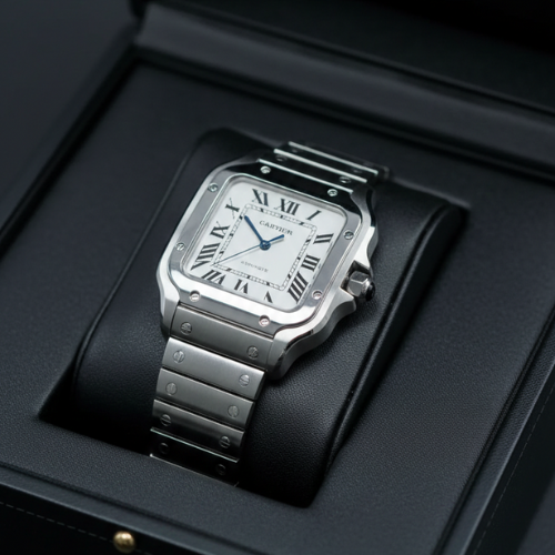 SANTOS DE CARTIER EN PLATA LEY 925