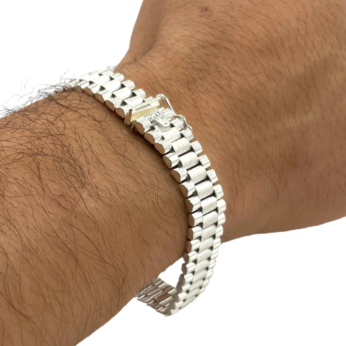 ESCLAVA ROLEX ORO BLANCO 💎