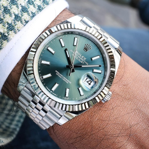 ROLEX DATEJUST 41 MENTA